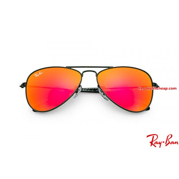 ray ban red mirror